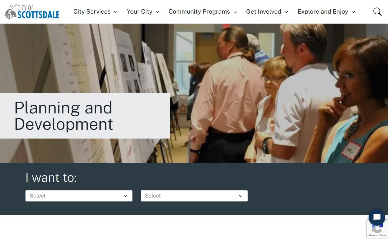 Scottsdale Planning and Development department for property records